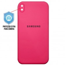 Capa para Samsung Galaxy A01 Core e M01 Core - Emborrachada Protector Pink